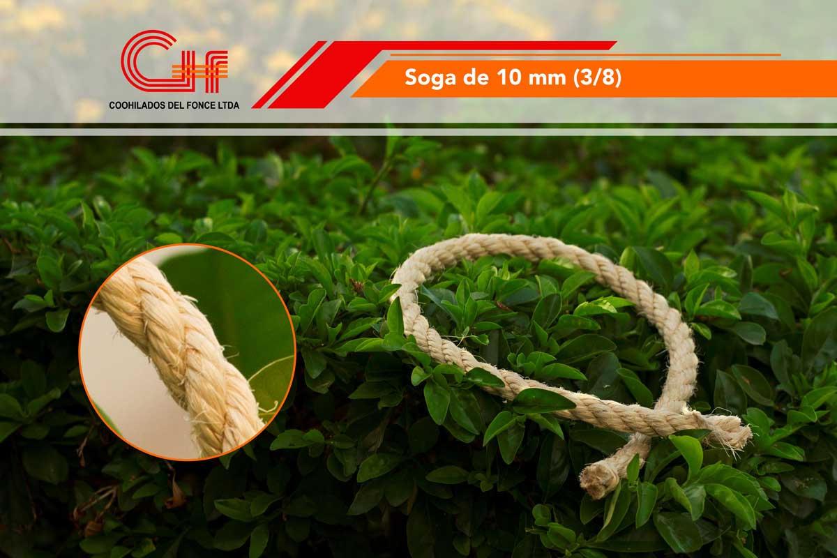 Soga de 10 mm (3/8) 331 mts x rollo - Bulto (2 rollos de 25 kilo